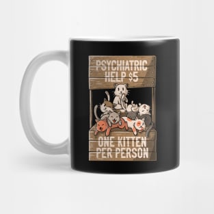 One Kitten Per Person by Tobe Fonseca Mug